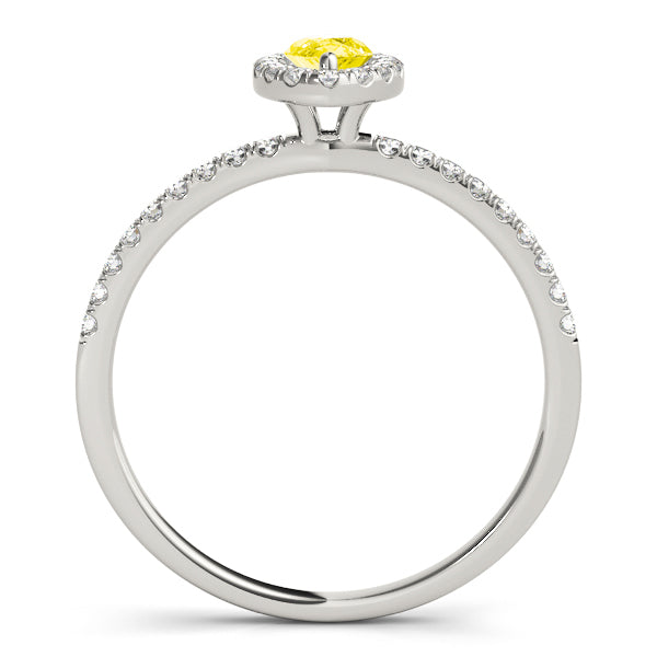 Marquise Halo Diamond Engagement Ring · 0.72 ct tw