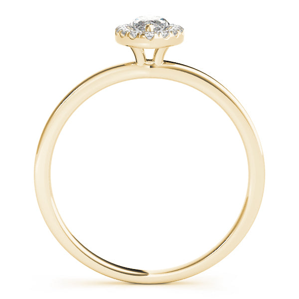 Marquise Halo Diamond Engagement Ring · 1.12 ct tw