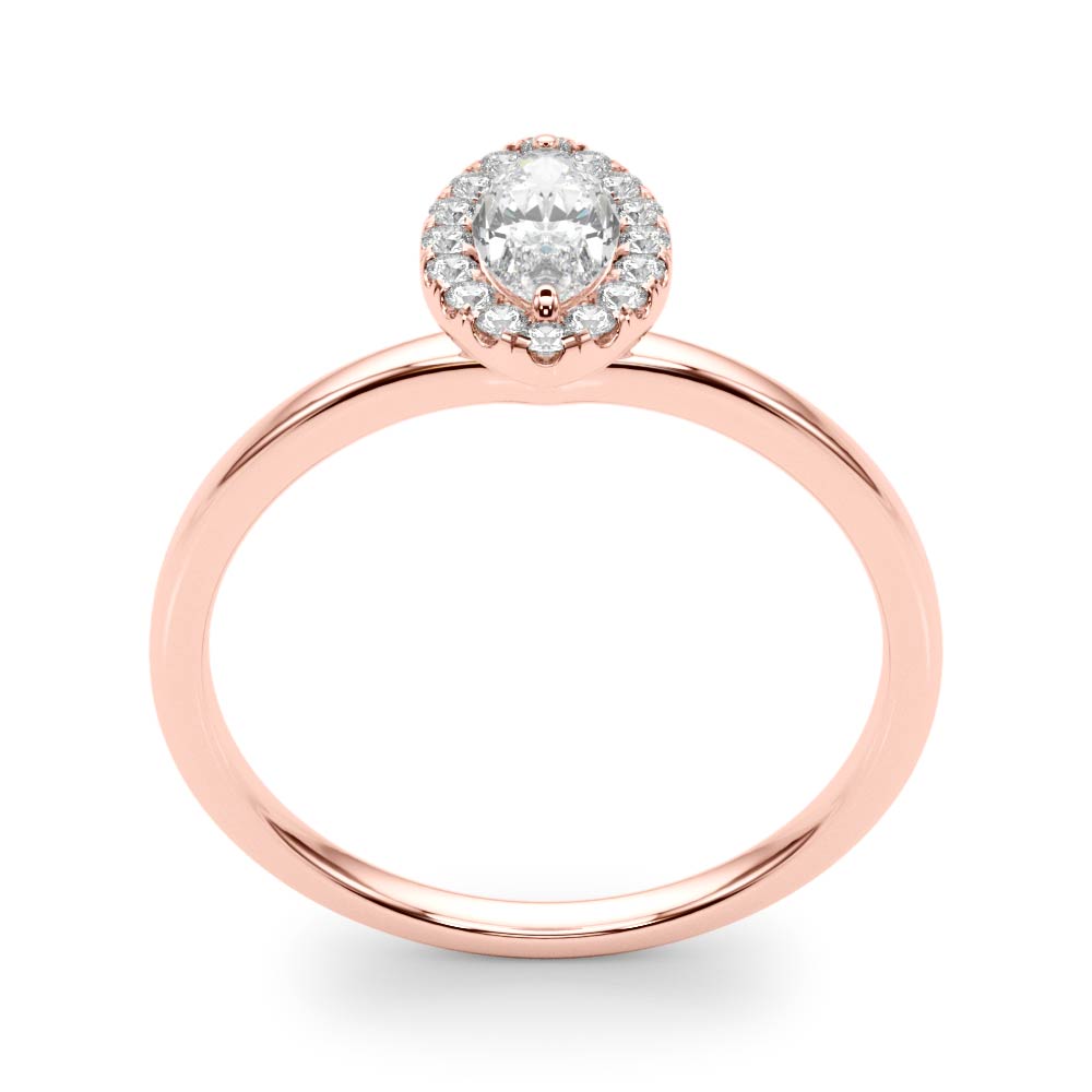 Marquise Halo Diamond Engagement Ring · 1.12 ct tw