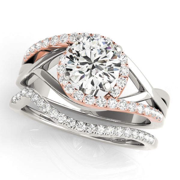 Bypass Diamond Engagement Ring · 0.24 ct tw
