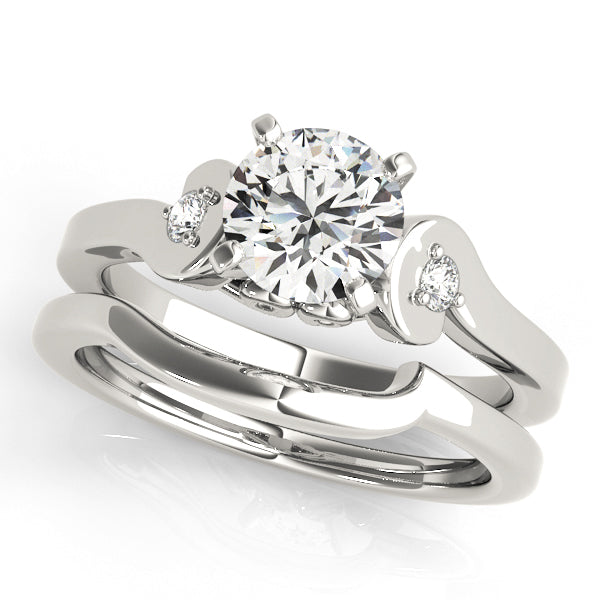 Three-Stone Diamond Engagement Ring · 0.08 ct tw