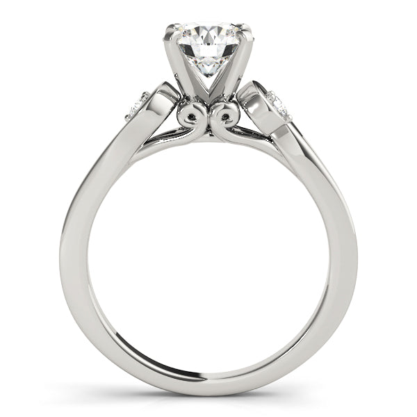 Three-Stone Diamond Engagement Ring · 0.08 ct tw