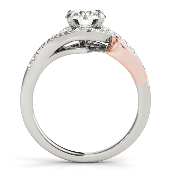 Round Halo Diamond Engagement Ring · 0.20 ct tw
