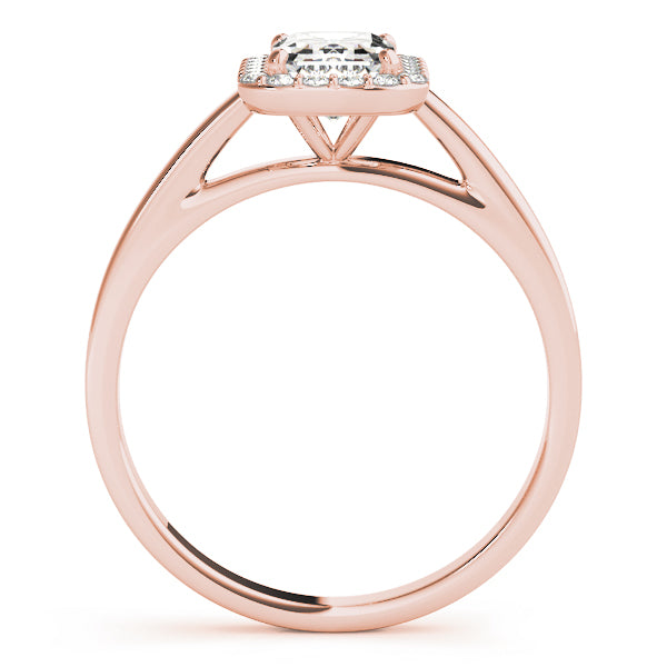 Emerald Halo Diamond Engagement Ring · 2.21 ct tw