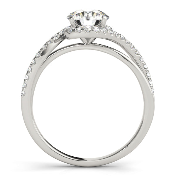 Bypass Diamond Engagement Ring · 0.18 ct tw