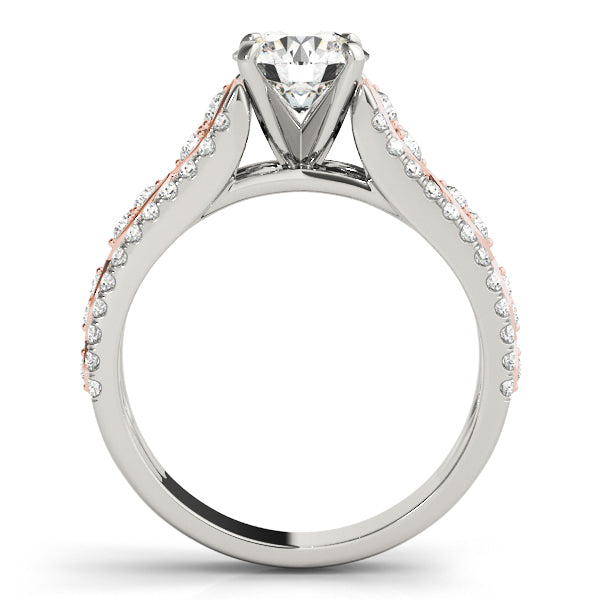 Multi-Row Diamond Engagement Ring · 0.40 ct tw