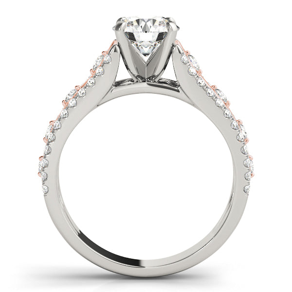 Multi-Row Diamond Engagement Ring · 0.36 ct tw