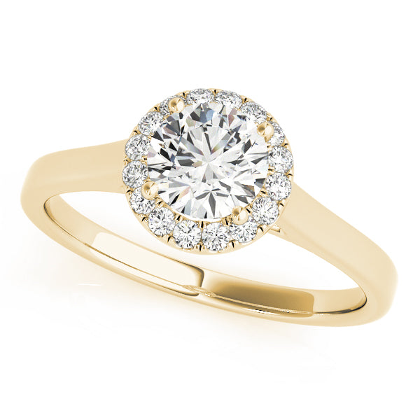 Round Diamond Engagement Ring · 0.57 ct tw