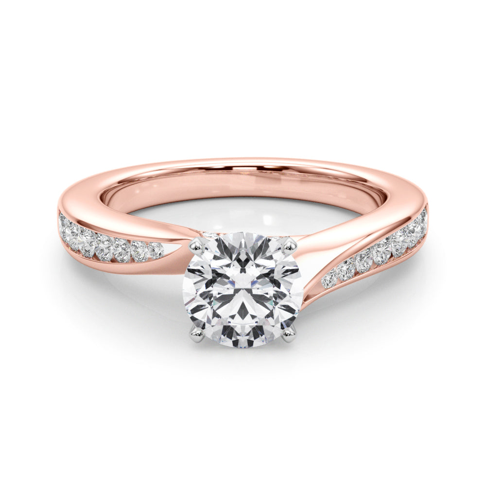 Single Row Prong Set Diamond Engagement Ring · 0.28 ct tw