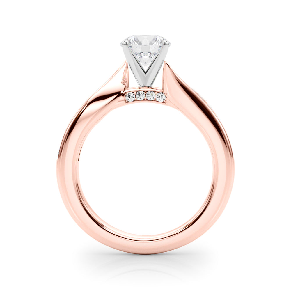 Single Row Prong Set Diamond Engagement Ring · 0.28 ct tw