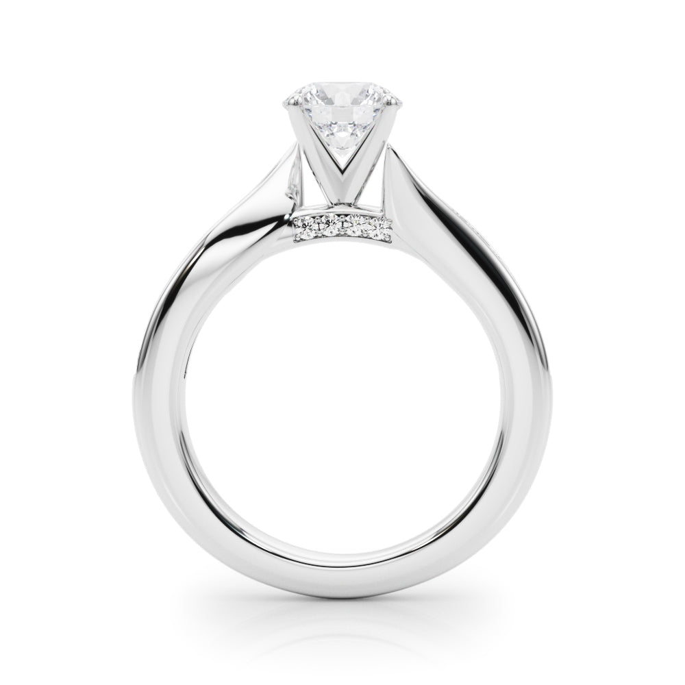 Single Row Prong Set Diamond Engagement Ring · 0.28 ct tw