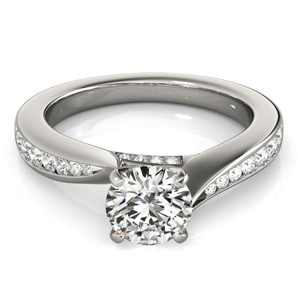 Single Row Prong Set Diamond Engagement Ring · 0.28 ct tw