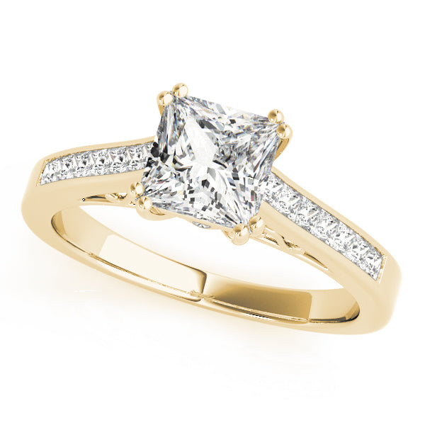 Square Diamond Engagement Ring · 1.57 ct tw