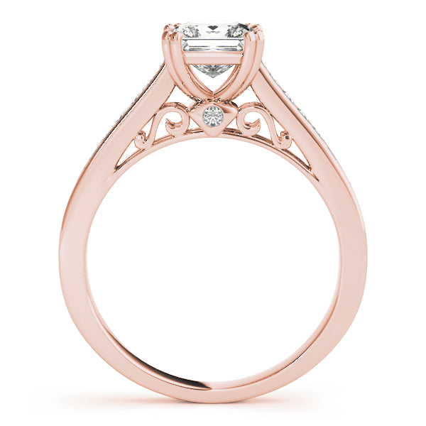 Square Diamond Engagement Ring · 1.57 ct tw