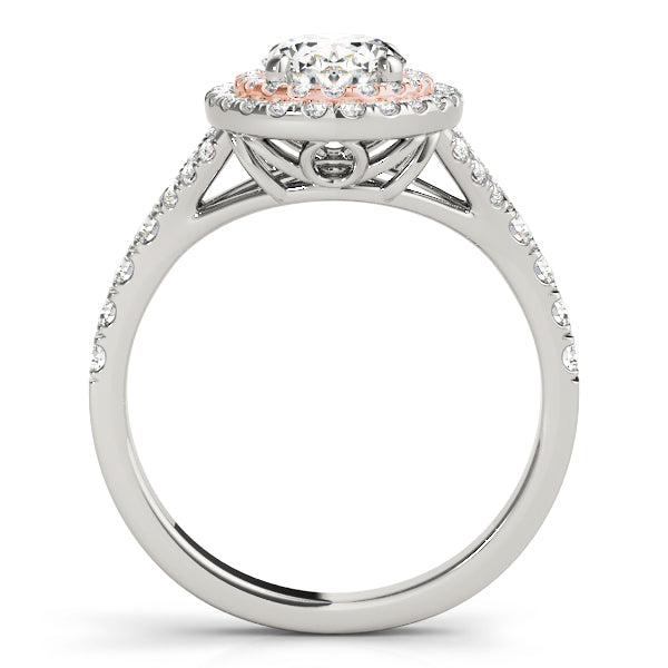 Oval Halo Diamond Engagement Ring · 2.48 ct tw