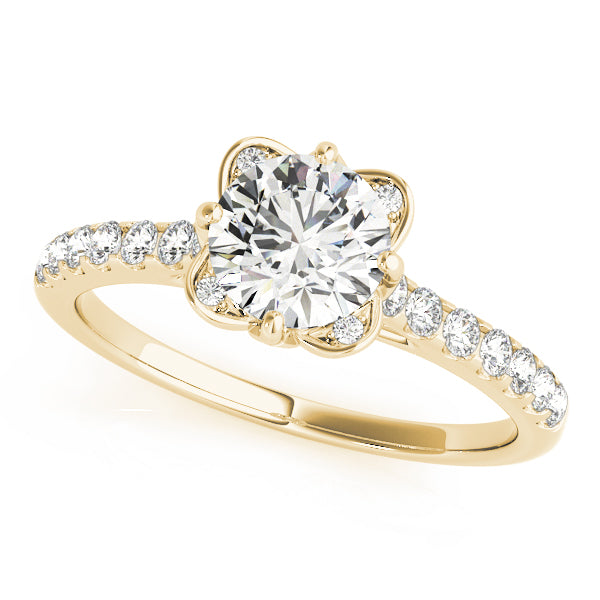 Round Diamond Engagement Ring · 0.98 ct tw