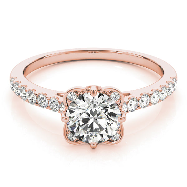 Round Diamond Engagement Ring · 0.98 ct tw