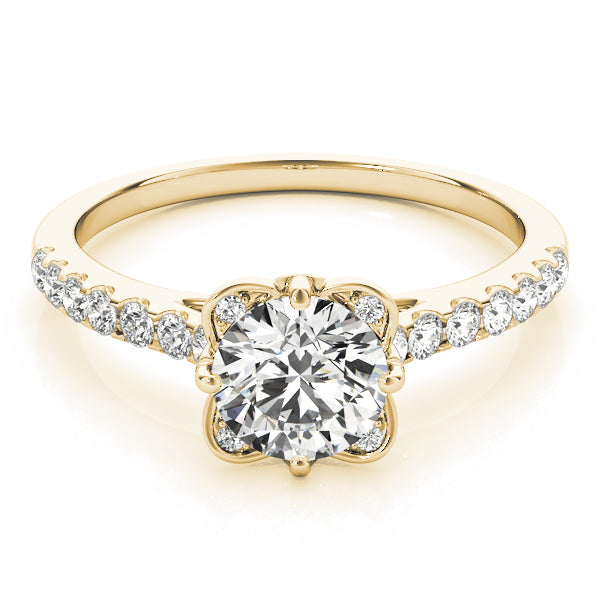 Round Diamond Engagement Ring · 0.98 ct tw
