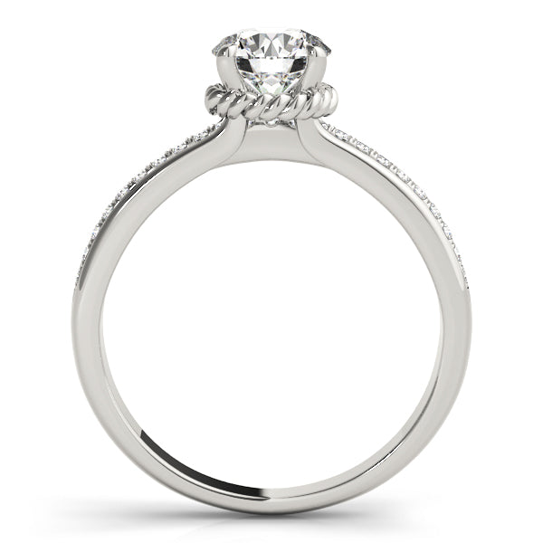 Round Diamond Engagement Ring · 0.89 ct tw