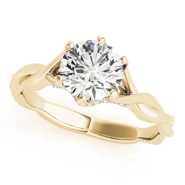 Round Diamond Engagement Ring · 0.61 ct tw