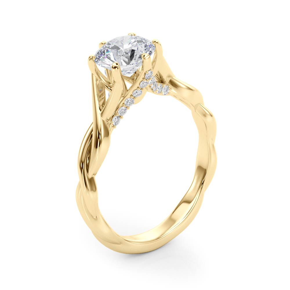 Round Diamond Engagement Ring · 0.61 ct tw