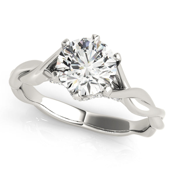 Round Diamond Engagement Ring · 1.11 ct tw