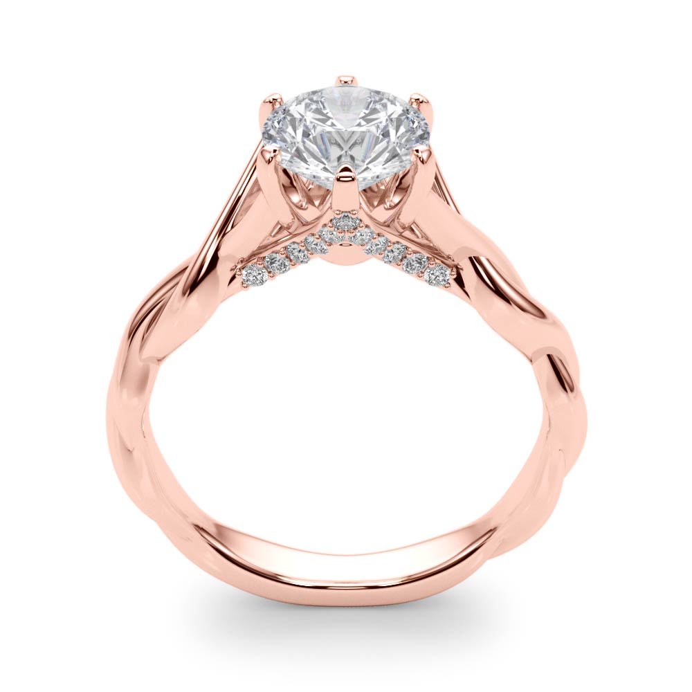 Round Diamond Engagement Ring · 1.11 ct tw