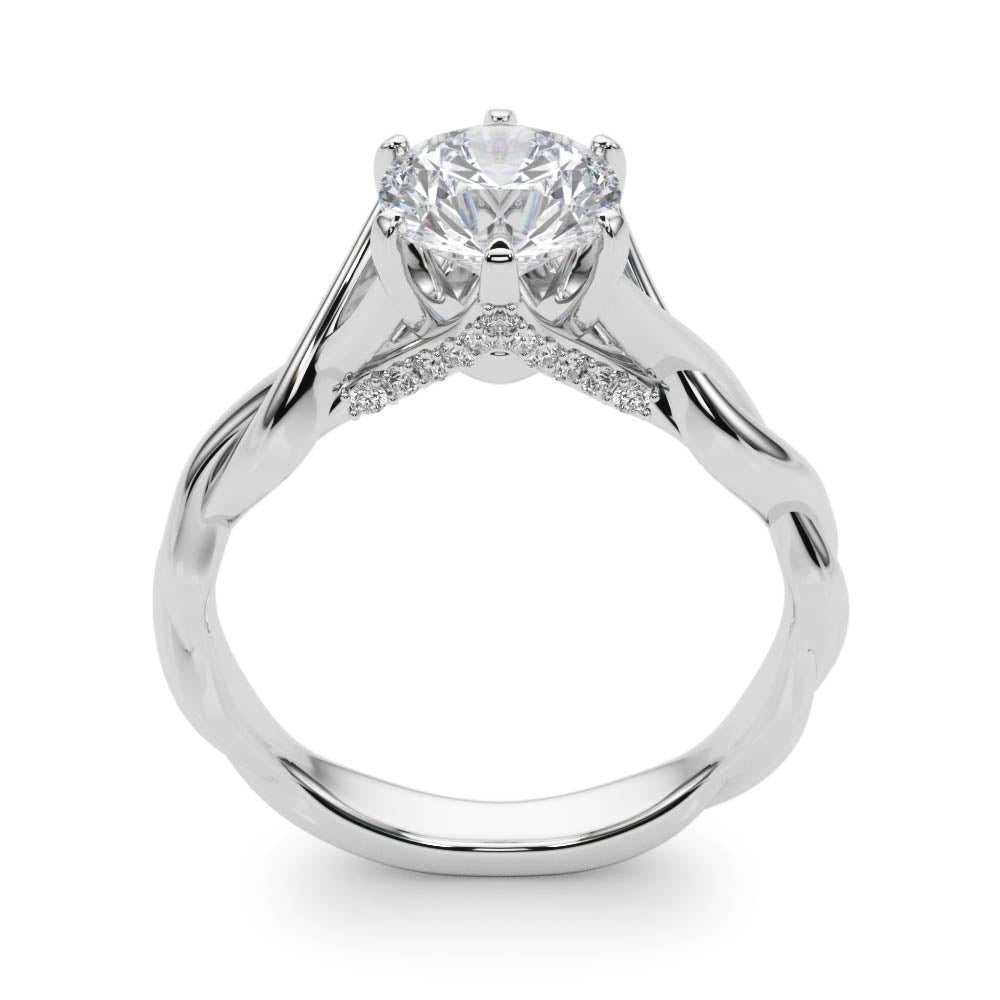 Round Diamond Engagement Ring · 1.11 ct tw