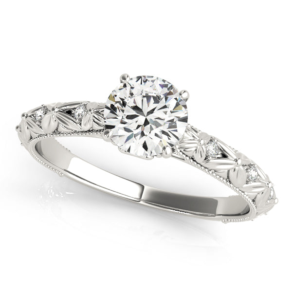 Round Diamond Engagement Ring · 0.81 ct tw