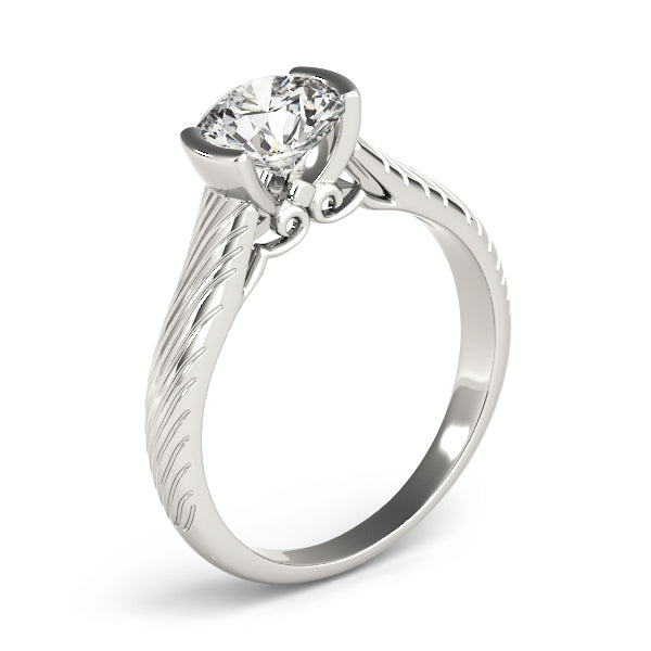 Round Diamond Engagement Ring · 1.00 ct tw