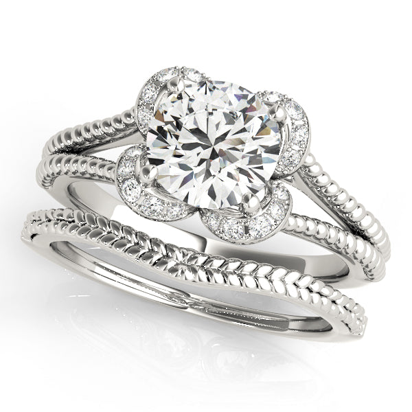 Round Diamond Engagement Ring · 1.10 ct tw