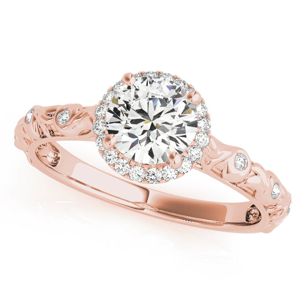 Round Diamond Engagement Ring · 0.91 ct tw