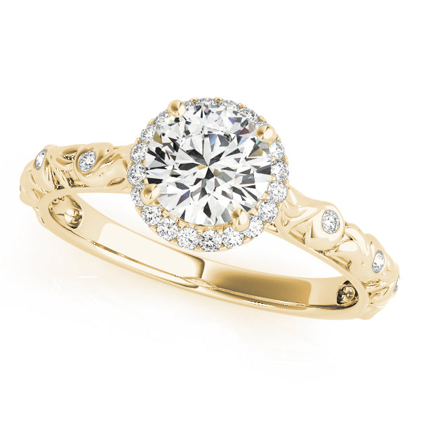 Round Diamond Engagement Ring · 0.91 ct tw
