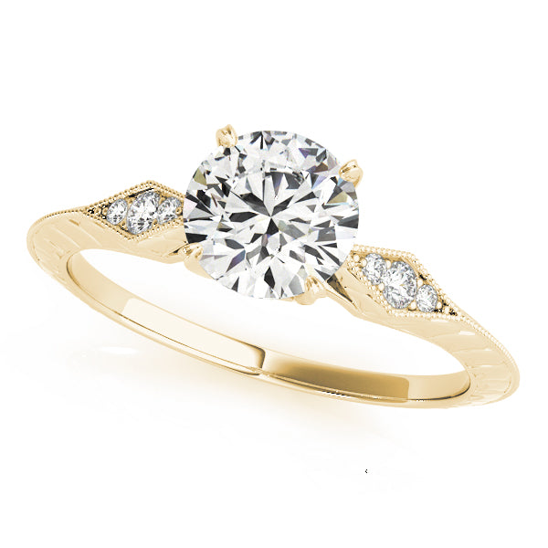 Round Diamond Engagement Ring · 1.08 ct tw