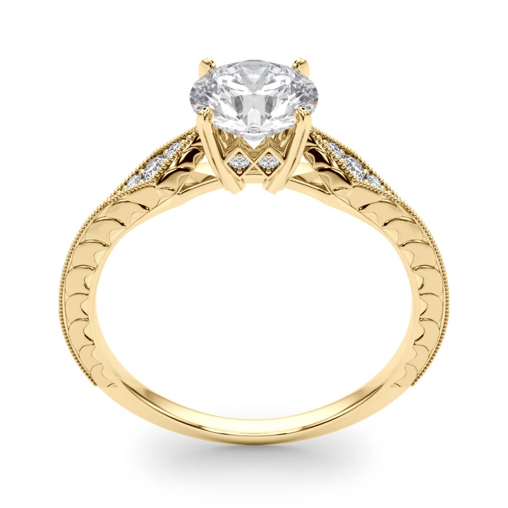 Round Diamond Engagement Ring · 1.08 ct tw