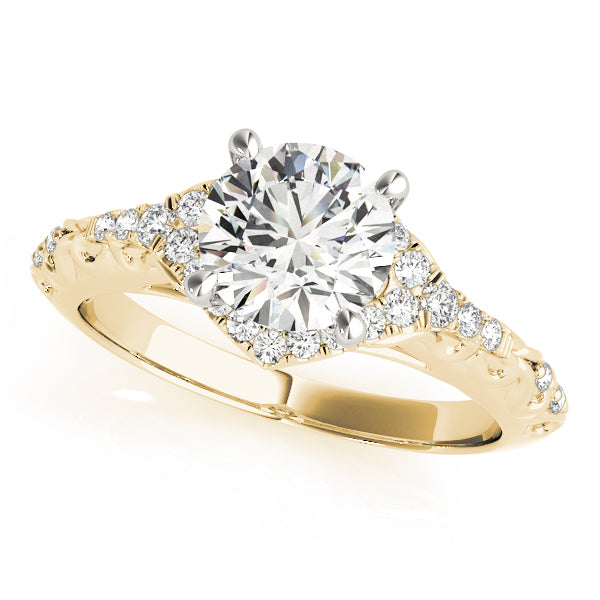 Round Diamond Engagement Ring · 1.17 ct tw