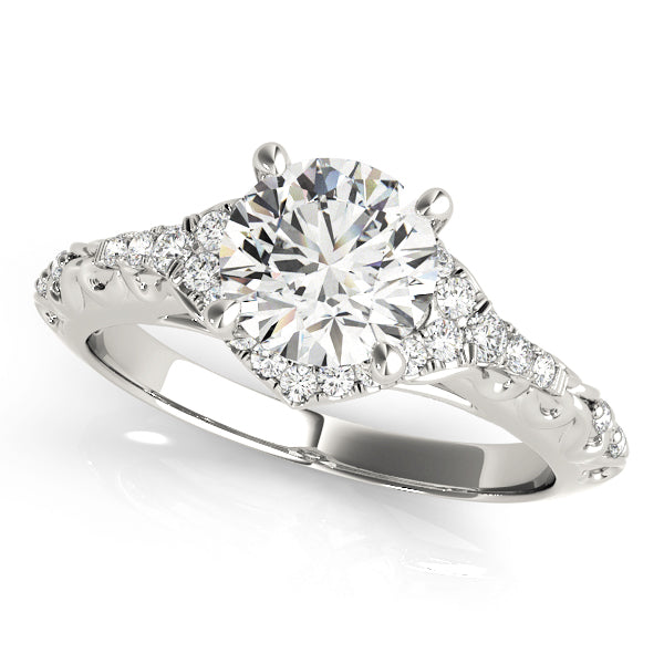 Round Diamond Engagement Ring · 1.17 ct tw