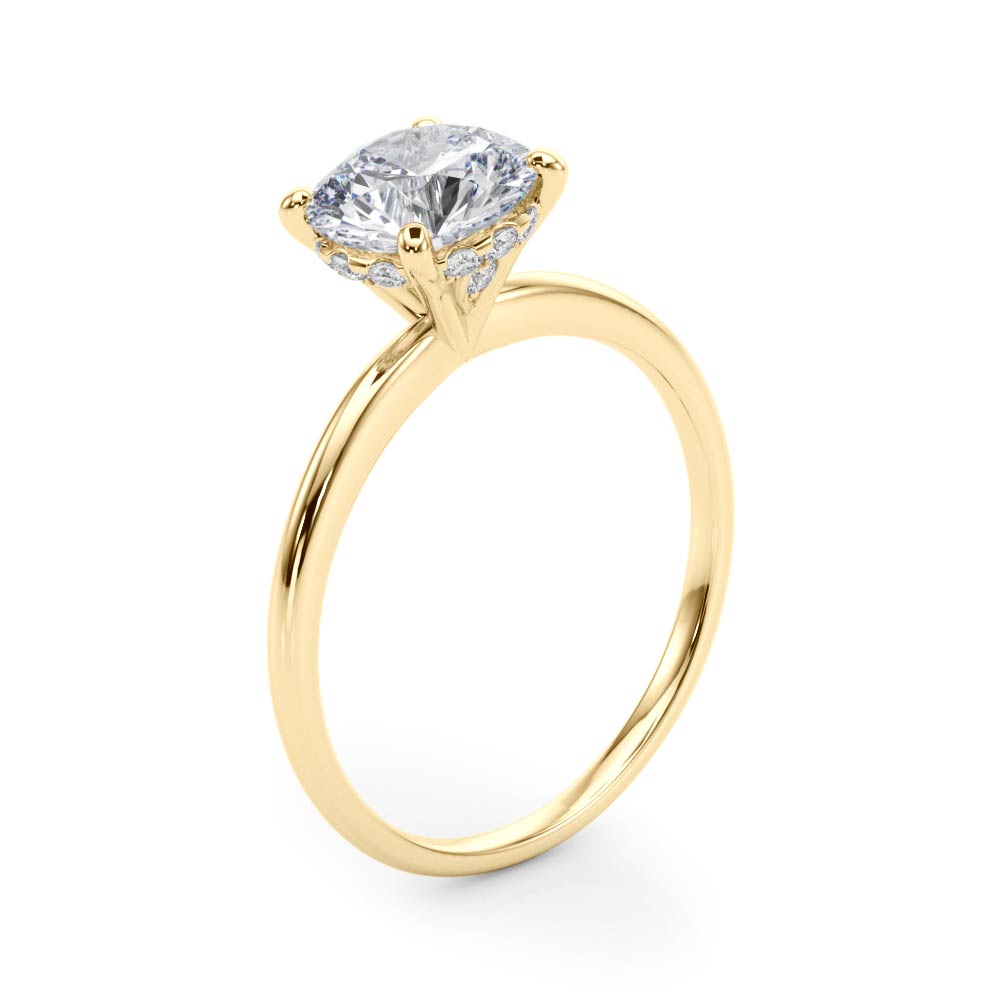 Round Diamond Engagement Ring · 1.07 ct tw
