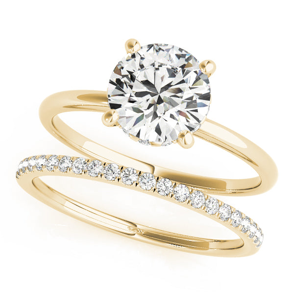 Round Diamond Engagement Ring · 1.07 ct tw