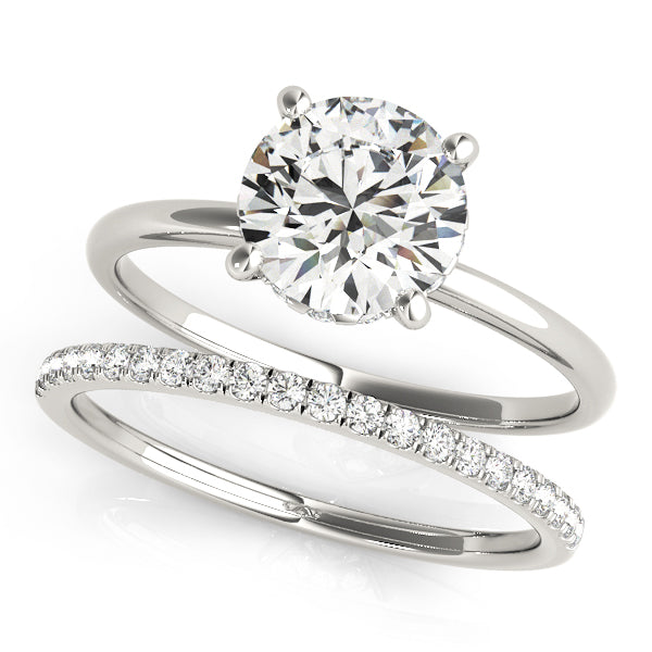 Round Diamond Engagement Ring · 1.07 ct tw