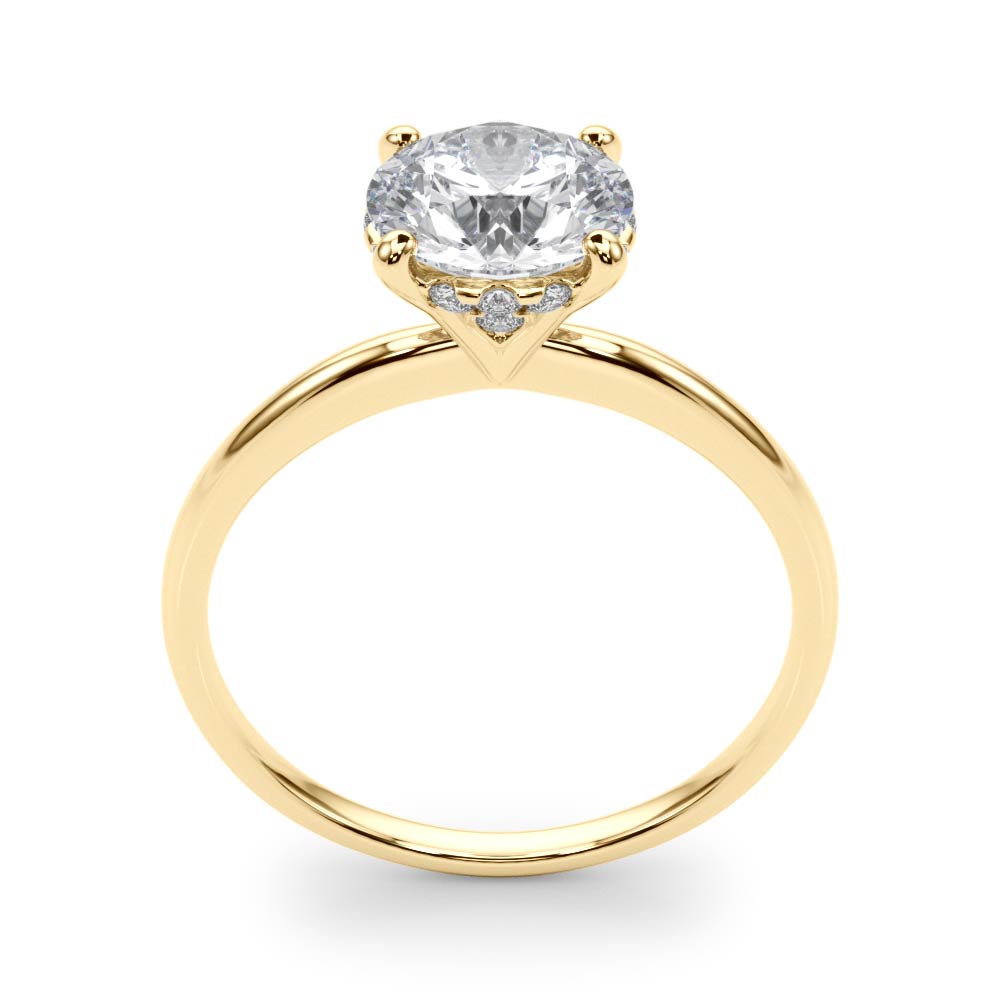 Round Diamond Engagement Ring · 0.55 ct tw