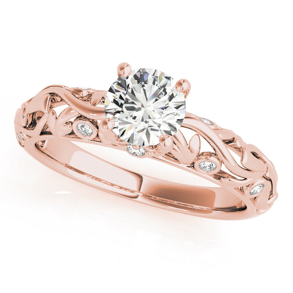 Round Diamond Engagement Ring · 0.68 ct tw