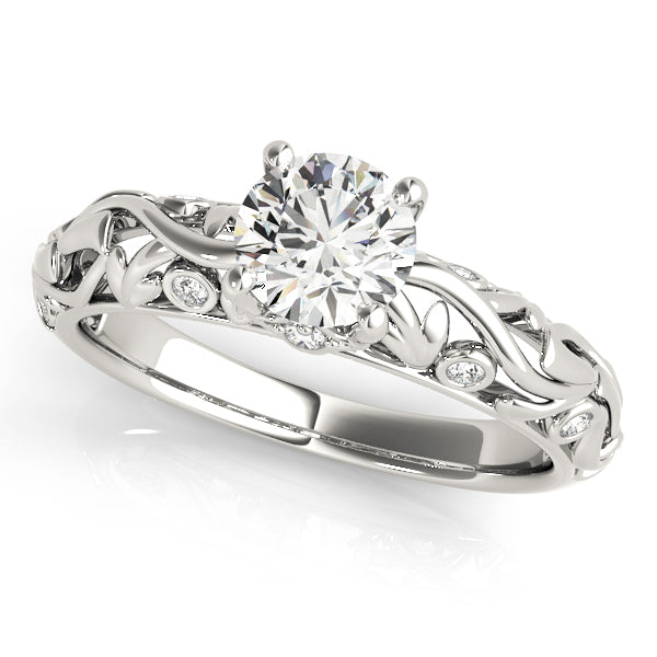 Round Diamond Engagement Ring · 0.68 ct tw