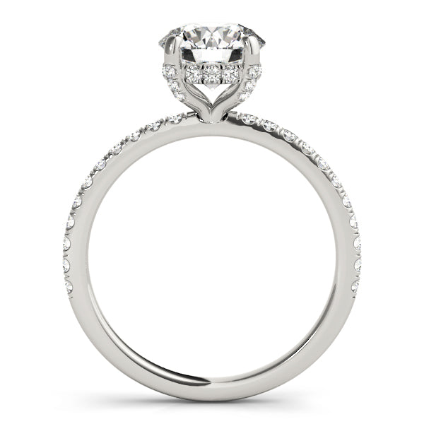 Round Diamond Engagement Ring · 0.74 ct tw