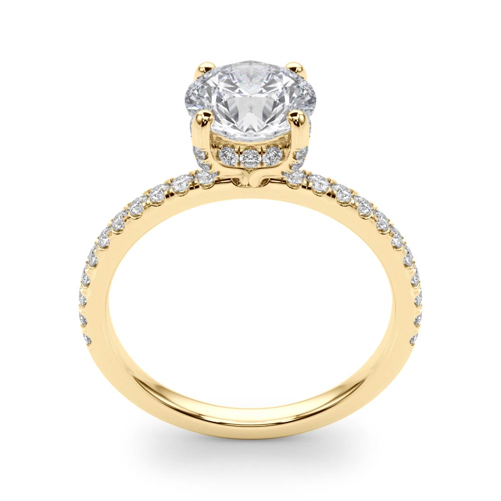 Round Diamond Engagement Ring · 1.80 ct tw