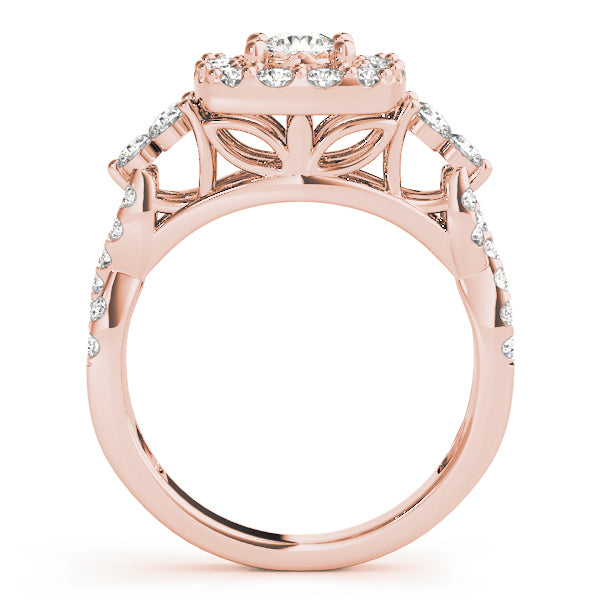 Round Diamond Engagement Ring · 0.75 ct tw