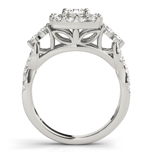 Round Diamond Engagement Ring · 0.75 ct tw