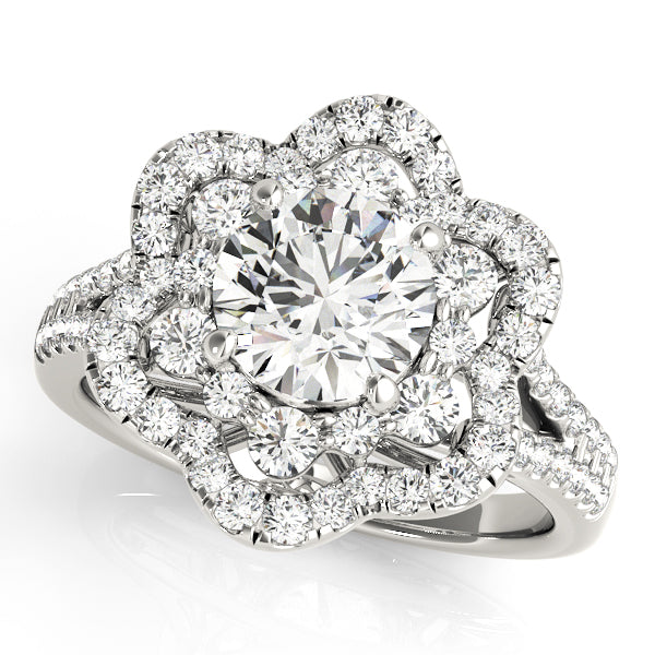 Round Diamond Engagement Ring · 1.36 ct tw