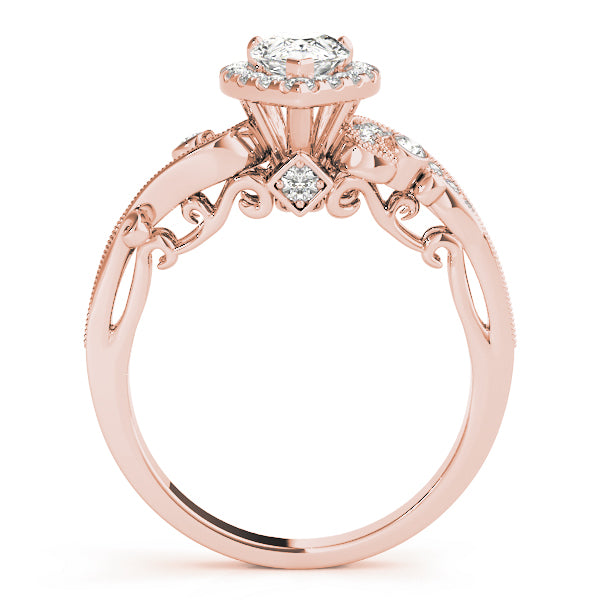Pear Antique Diamond Engagement Ring · 2.34 ct tw