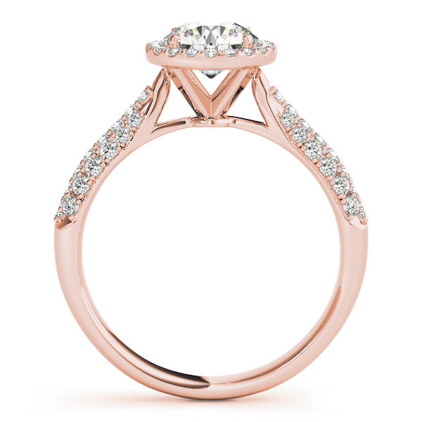 Round Multi-Row Diamond Engagement Ring · 2.16 ct tw